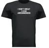 FUNNY Gym T-Shirt Humor Workout I Don't Sweat I Leak S TO 2XL GIFT