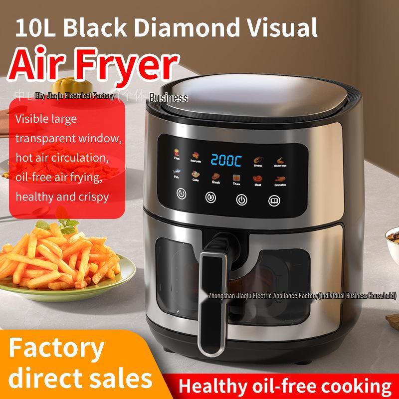 Customized Large Capacity Smart Air Fryer Oven (110V-230V, 60-10L)