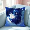 AAstro DDandys Game WWorld Pillow Case Square DoubleSided Sofa Cushion Cover Bedroom Bedside Pillow
