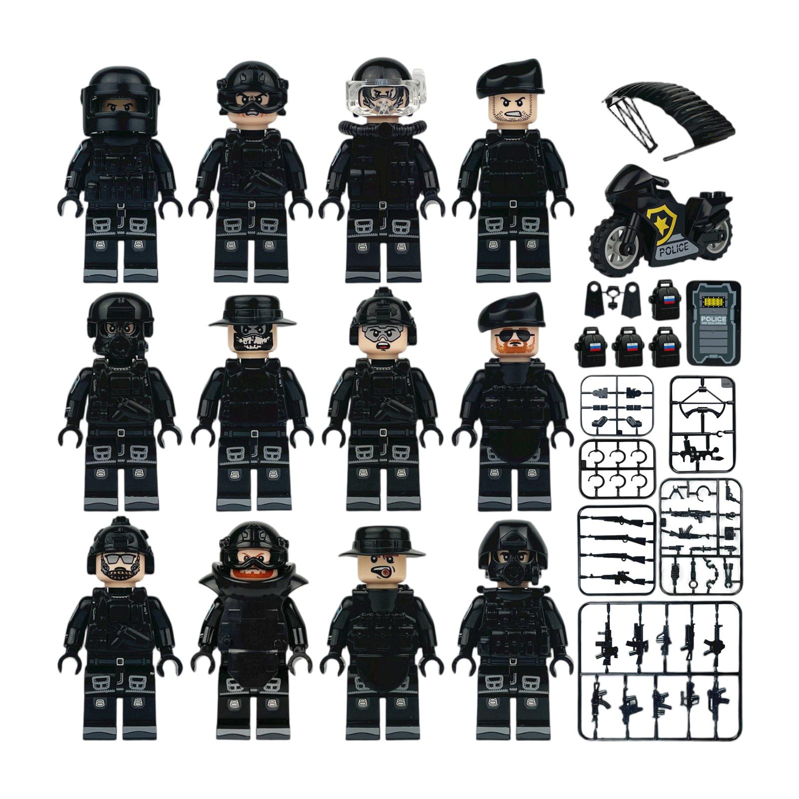 

Children s Building Block Figurines Are The Best Gifts For Kids One Size чёрный