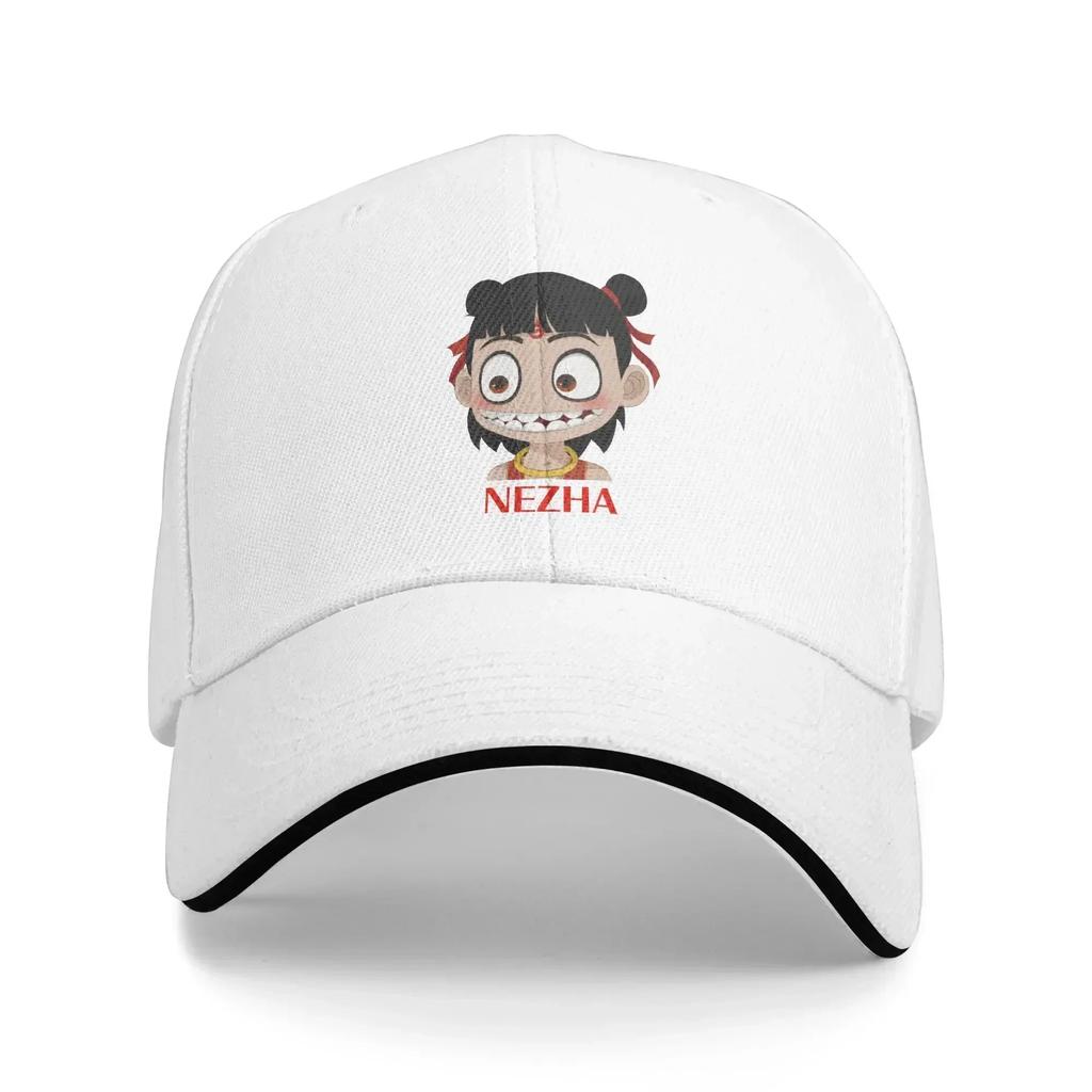 2025 Hot Anime Print Baseball Cap Unisex WoUnisex Ne Zha 2 Chinese Cartoon Movie Design Trucker Hat Spring Adjustable Snapback Cap