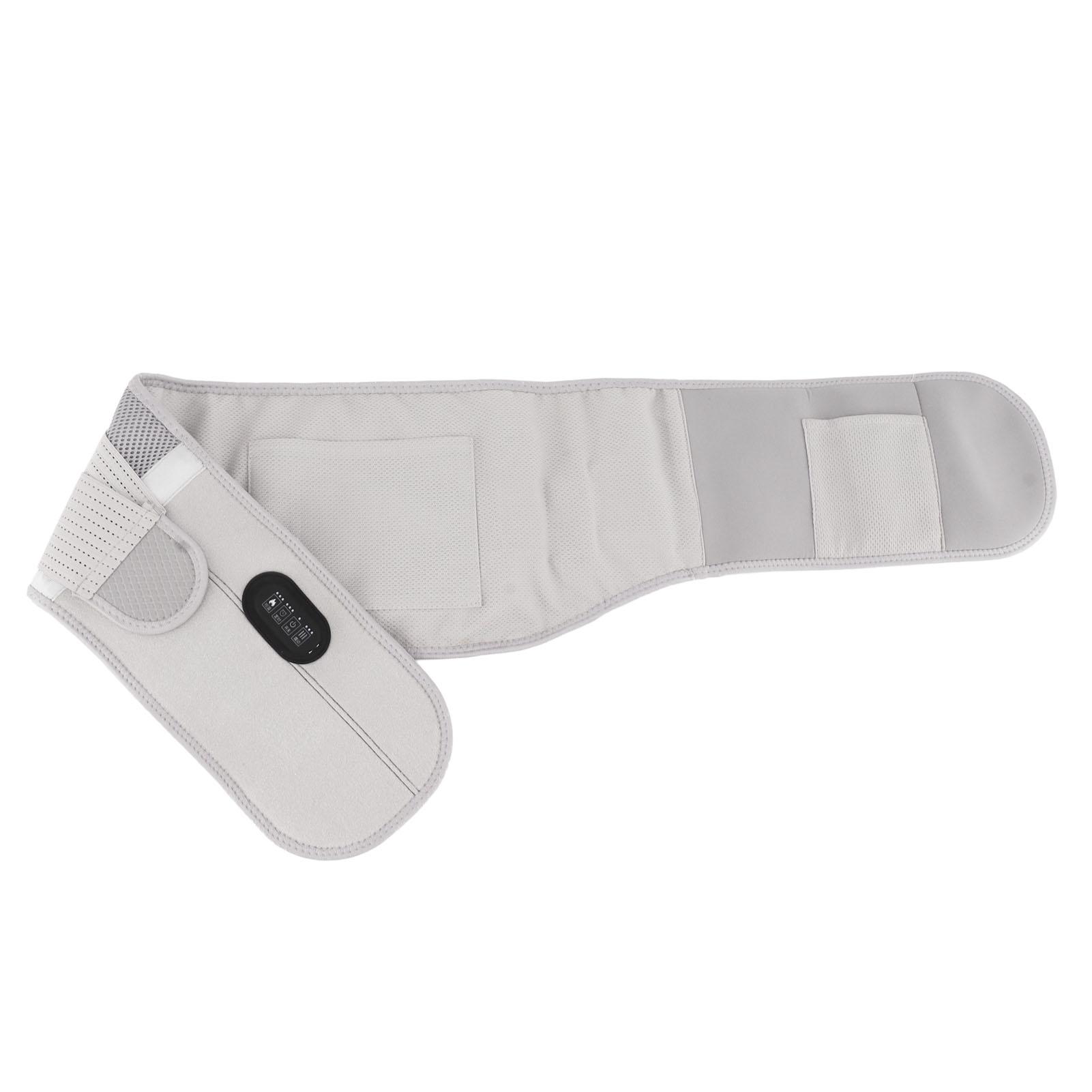 

Электрический пояс для талии с 3 уровнями регулировки температуры, вибрационный массаж живота, согревающий пояс