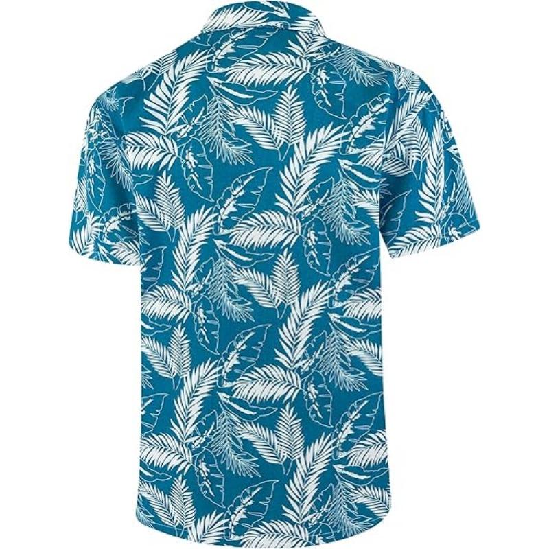 Men's Short Sleeved Hawaiian Shirt Quick Drying Loose Fit Floral Print Tropical Cruise Beach Button Graffiti Aloha