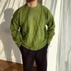 Men's 2023 Autumn-Winter Loose Woolen Round Neck Sweater