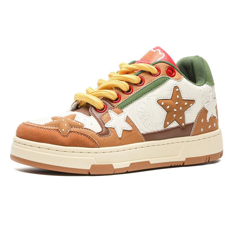 Shoes Men's Versatile Trendy Shoes Fashion Hong Kong Style Teen Summer Casual Couple Board Shoes Versatile New Star Men's Shoes