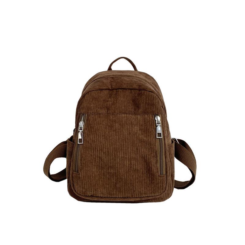 Backpack Women 2025 New Simple Casual Backpack, Junior High School and High School Student Schoolbag
