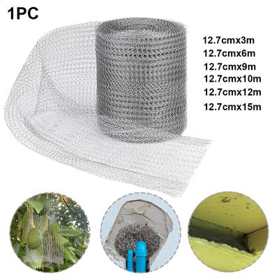 3/6/9/10/12/15M Rabbit Wire Rabbit Rodent Protection Stainless Steel Mesh Garden Netting for Hole Filler Protect Seedlings