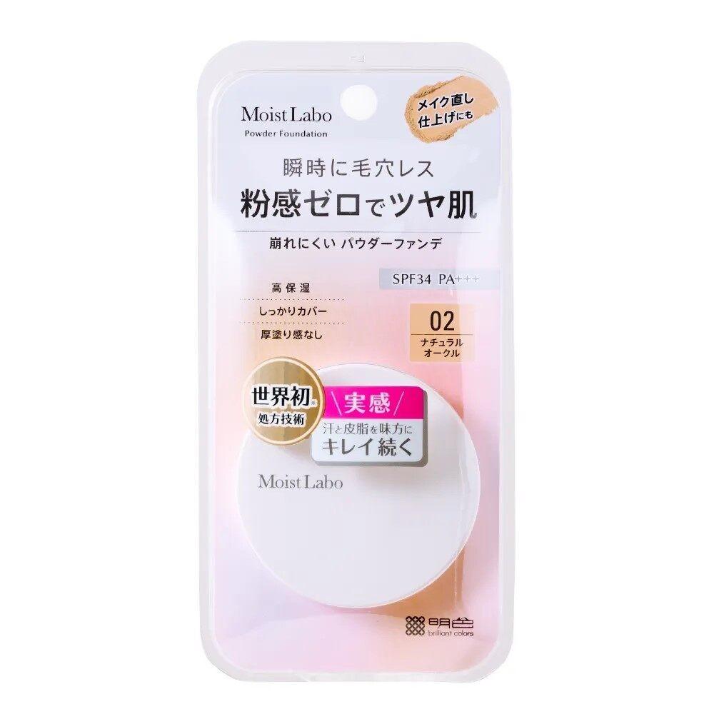Meishoku Moist Labo Powderless Fit Foundation  01 Light Ochre  02 Natural Ochre 68g