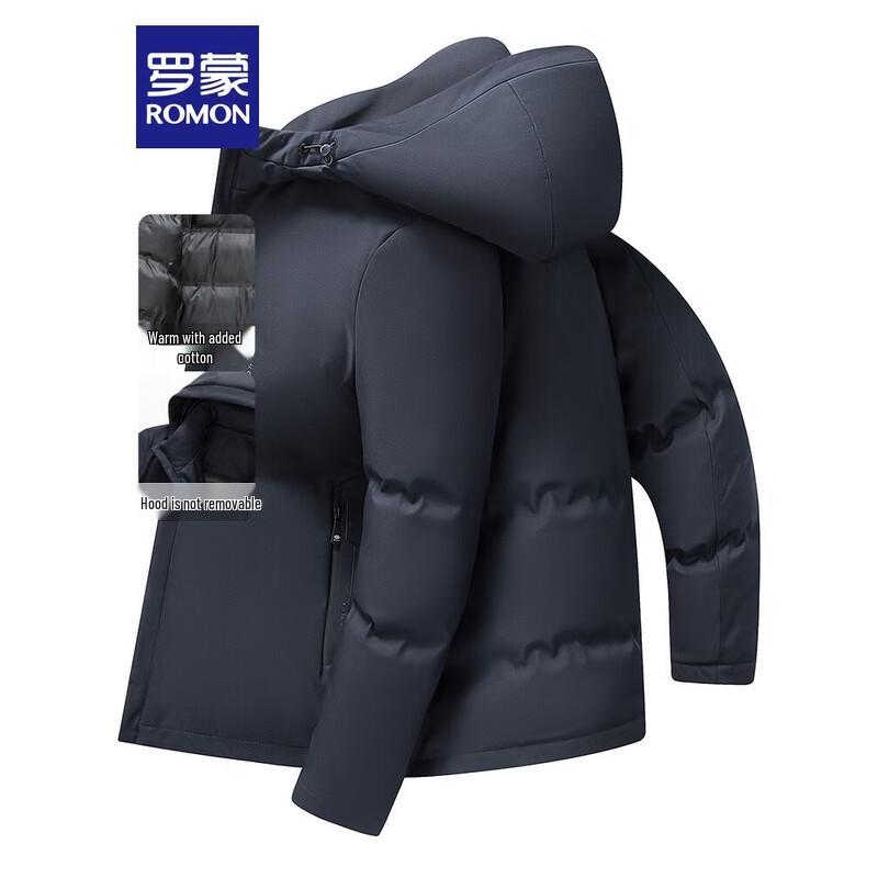 

Мужская короткая куртка-пуховик с капюшоном Romon 3XL 190/104A