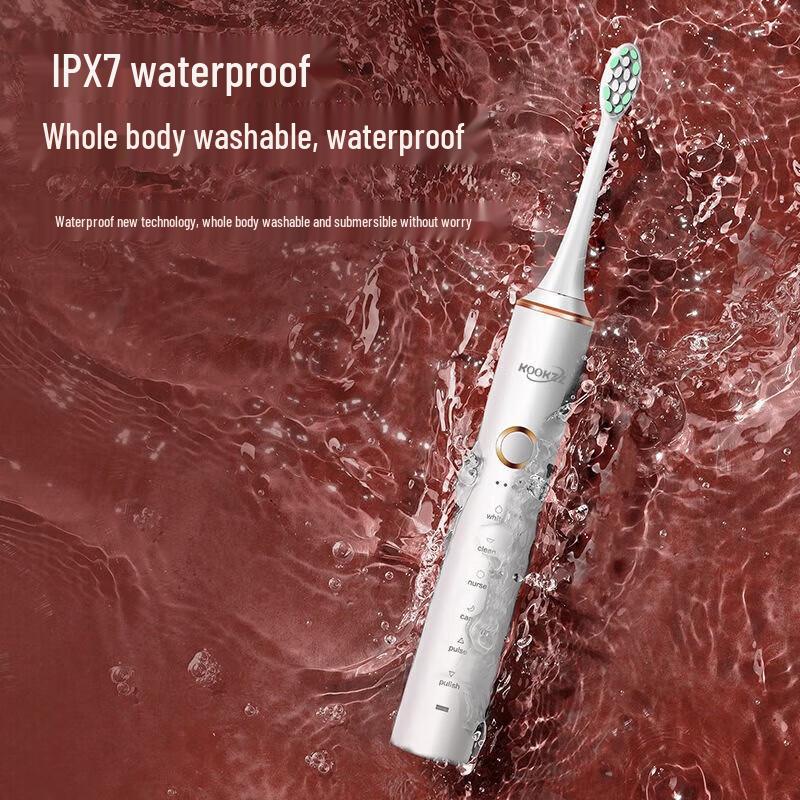 Kukezhe Adult Sonic Electric Toothbrush with 6 Modes
