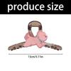 Oversized Puppy Hair Clip For Women Fashionable Hair Claw With Strong Plastic Metal Construction Color Variety