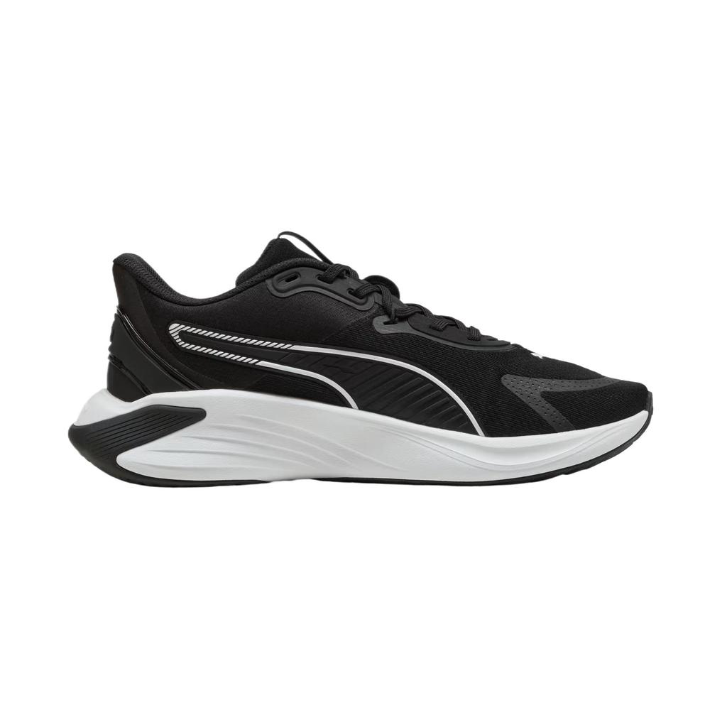 Puma Pwr Hybrid Comfortable Shock Absorption Low Top Running Shoes Men Sneakers Black 31028201