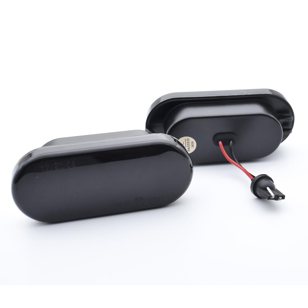 Dynamic Side Repeater Marker LED Turn Signal Lights For VW Golf Passat Polo Sharan Focus Fiesta Fusion C-Max For Skoda Octavia