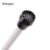 White Wooden Single Joint Fashion Walking Stick Decorative Cospaly Party Walking Cane Halloween Mace Crutch  Wand Crosier 94cm