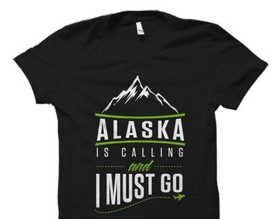 Alaska Gift. Alaska Shirt. Alaska Souvenirs. Alaska Travel Gift. Alaska Trip Tee. Alaska Is Calling. Alaska Adventure Tee #OS893