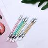 Suxi 5 Double-Ended Silicone Embossing & Rhinestone Nail Art Pen Set
