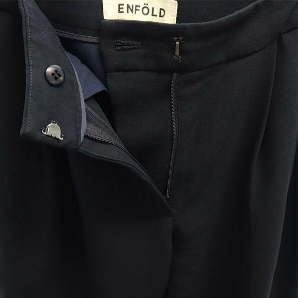 ENFOLD Uncle Slacks pants 36 black Women Used
