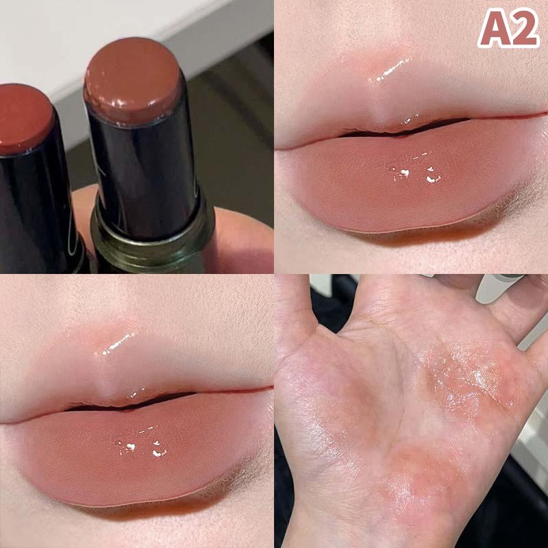 Herorange Mirror Lip Plumping Moisturizing Lipstick Natural Lasting Nourish Water Gloss Lip Gloss Lipstick Stick Make Up