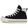 Chuck Taylor All Star Puff Lift Cozy Platform Unisex Casual Shoes Black/Egret A09377C