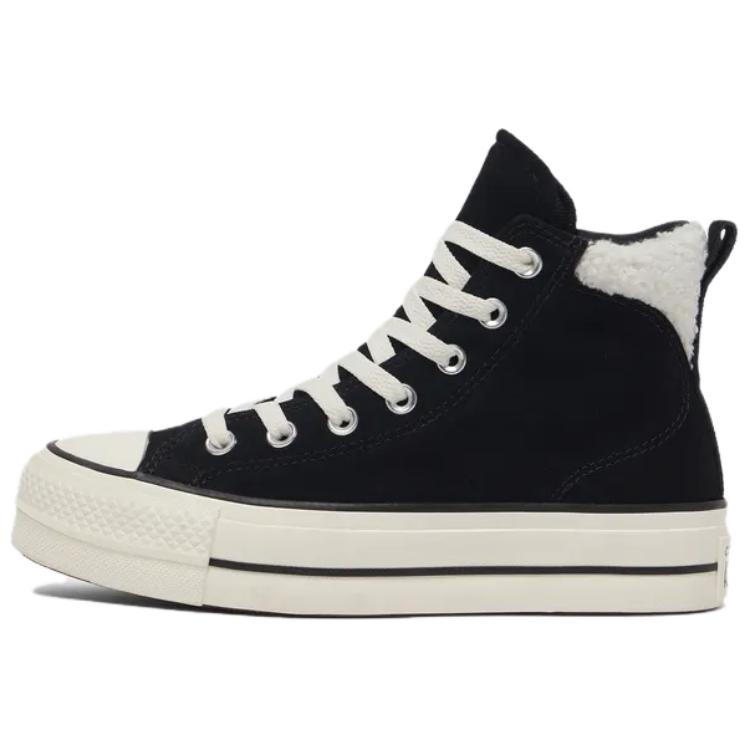 

Converse Chuck Taylor All Star Puff Lift Cozy Platform Black/Egret A09377C 35