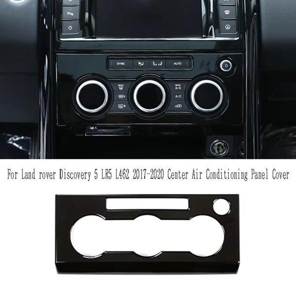 Black Plastic Car Center Air Conditioning Panel Cover - Interior Accessory for Lu
