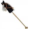 HORSE Hobby Horse with Sound 95CM Black 8316