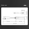 Plastic POE Splitter POE To 12V DC5.5x2.1 Power Transform, 48V To 12V With Overcurrent And Overheats Protections