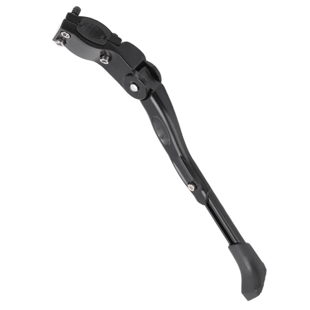 Bicycle Kickstand Adjustable Aluminum Alloy Bike Kick Stand for Mountain Bike Road BicycleBlack