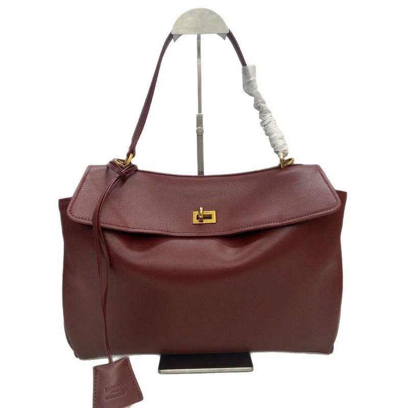 Hochwertige Ledertasche mit Magnetverschluss, großes Fassungsvermögen, Umhängetasche für Pendler, Vintage-Stil