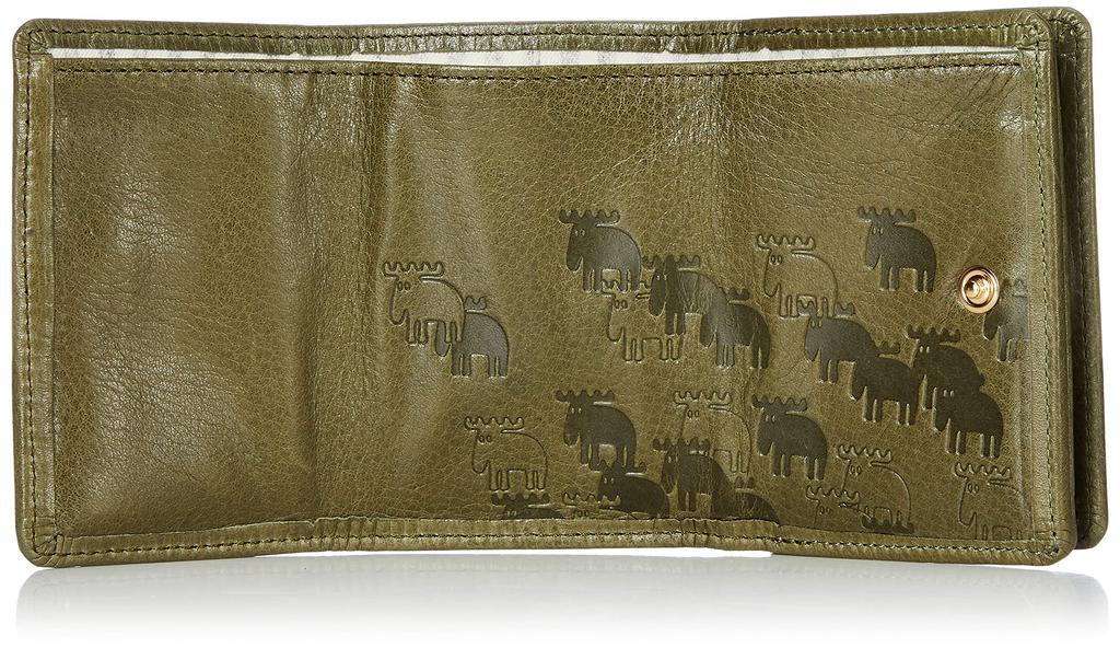 Trifold Wallet Kids Khaki Green [Mozu] No.86070