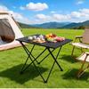 Ultra-Lightweight Aluminum Folding Camping Table - Heavy Duty Portable Outdoor Picnic & BBQ Table, Compact for Travel