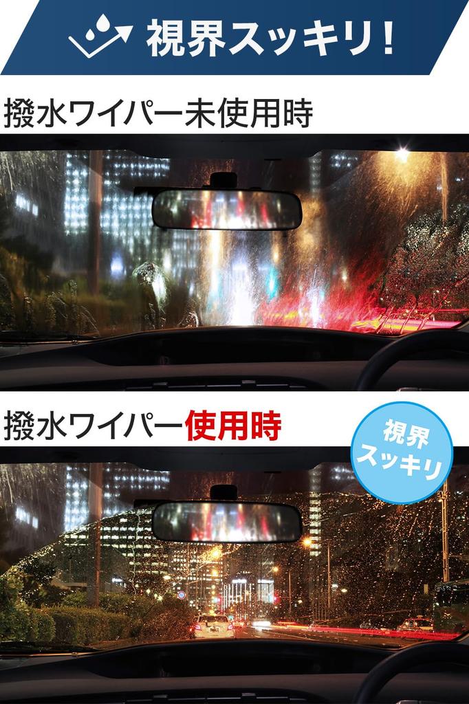 PIAA SLIMVOGUE 650mm Super Water-Repellent Wiper Blade with Silicone Rubber, Replaceable, 1 Blade, Part Number 65A (WSVS65A)