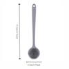 Double-Sided Silicone Back Scrubber Long Handle Body Bath Brush Mud Back Scrubber Shower Massage Exfoliation Brush