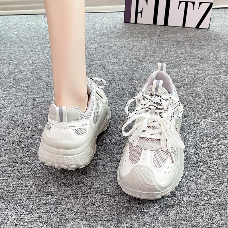 Fashion 2025 Autumn and Winter New Fashion All-match Lace-up Shoes for Women Couples Same Style Suede Casual Trendy Dad Shoes