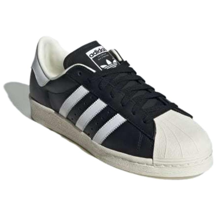 Adidas Originals Superstar 82 Wygodne Proste Niskie Buty Skate Unisex Sneakersy Czarno-Białe ID5960