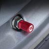 4pcs Metal For GULF Badges Jaguar Land Rover Skoda Seat Hyundai Volvo Peugeot Car Wheel Tire Valve Caps Covers Accessories