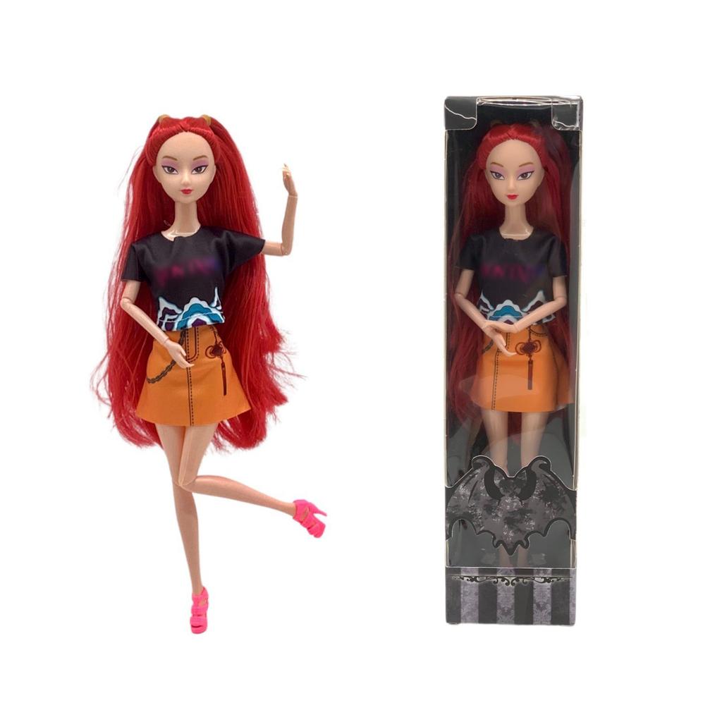 Fashionable Plastic Doll Figures Collection With Unique Stylish Outfits And Colorful Hairstyles Perfect Gift For Kids To And Creat