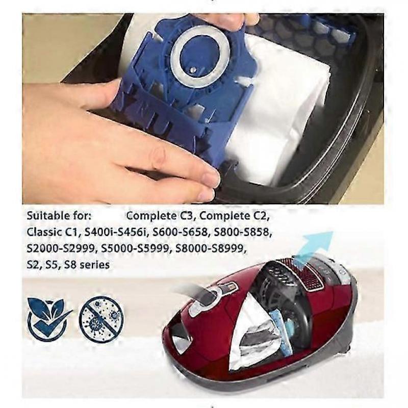 16 ks Sáčků do vysavače pro Miele Gn Airclean 3d Efficiency Nahrazuje Miele Gn Sáček do vysavače Díl