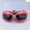 Children's sunglasses, Spider-Man design, cool and stylish, cartoon-themed, sun-protective eyewear for babies, toy sunglasses, also available for