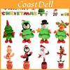 Adorable Christmas Tree Singing And Dancing Plush Doll For Gift Decoration
