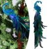 with Clip Christmas Tree Peacock Decoration Simulation Bird Hanging Ornament  Gift