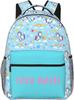 Personalized Backpack for  Custom Backpacks with Name for , Customized Fish Scales School Bookbag for Back To Sch