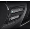 For Nissan Sylphy Sentra -22 Carbon Fiber Headlight Button Frame Cover Trim