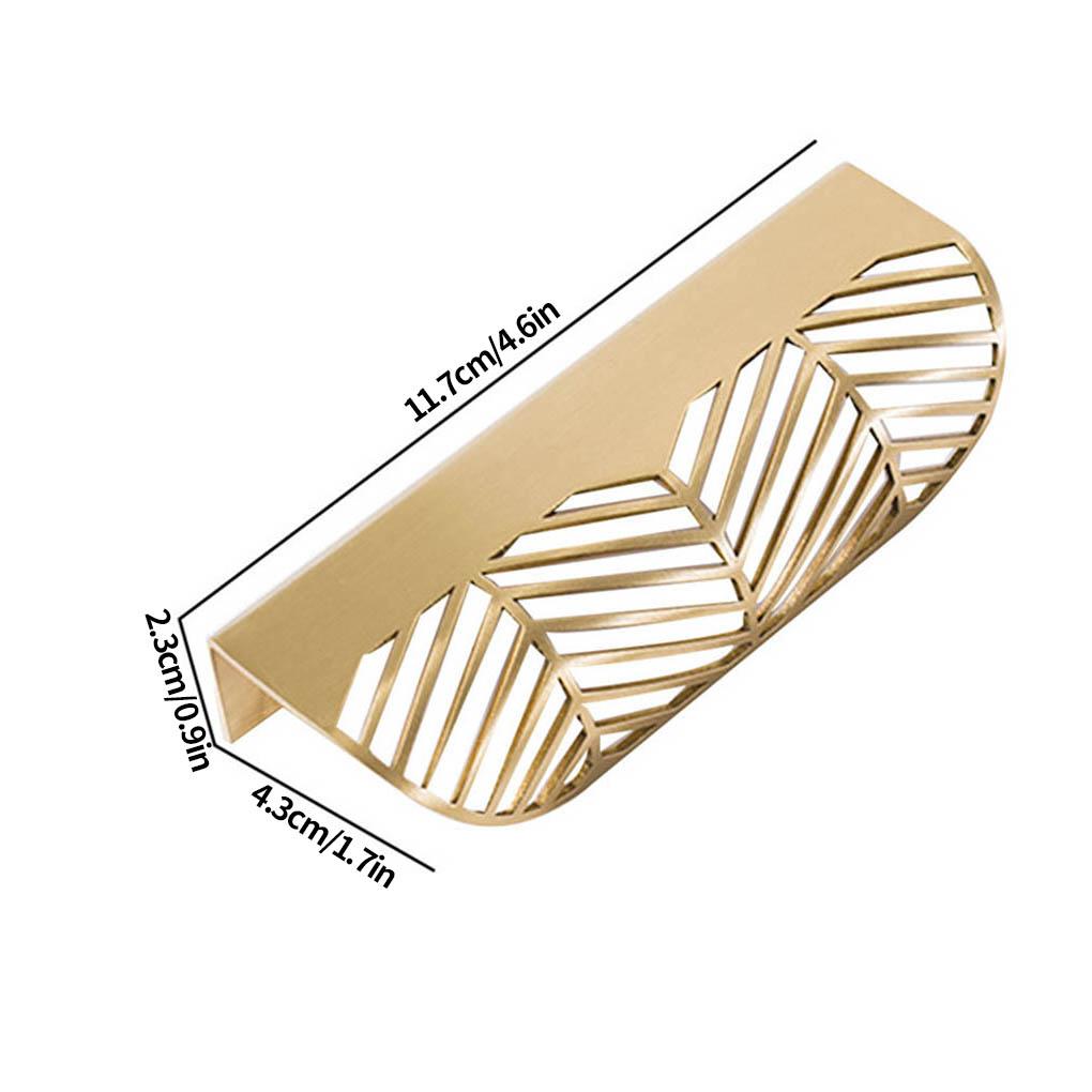 Drawer Handle Household Accessories Solidness Stable Structure Widely Occasions Door Pull Good-looking Shape Cabinet Knob