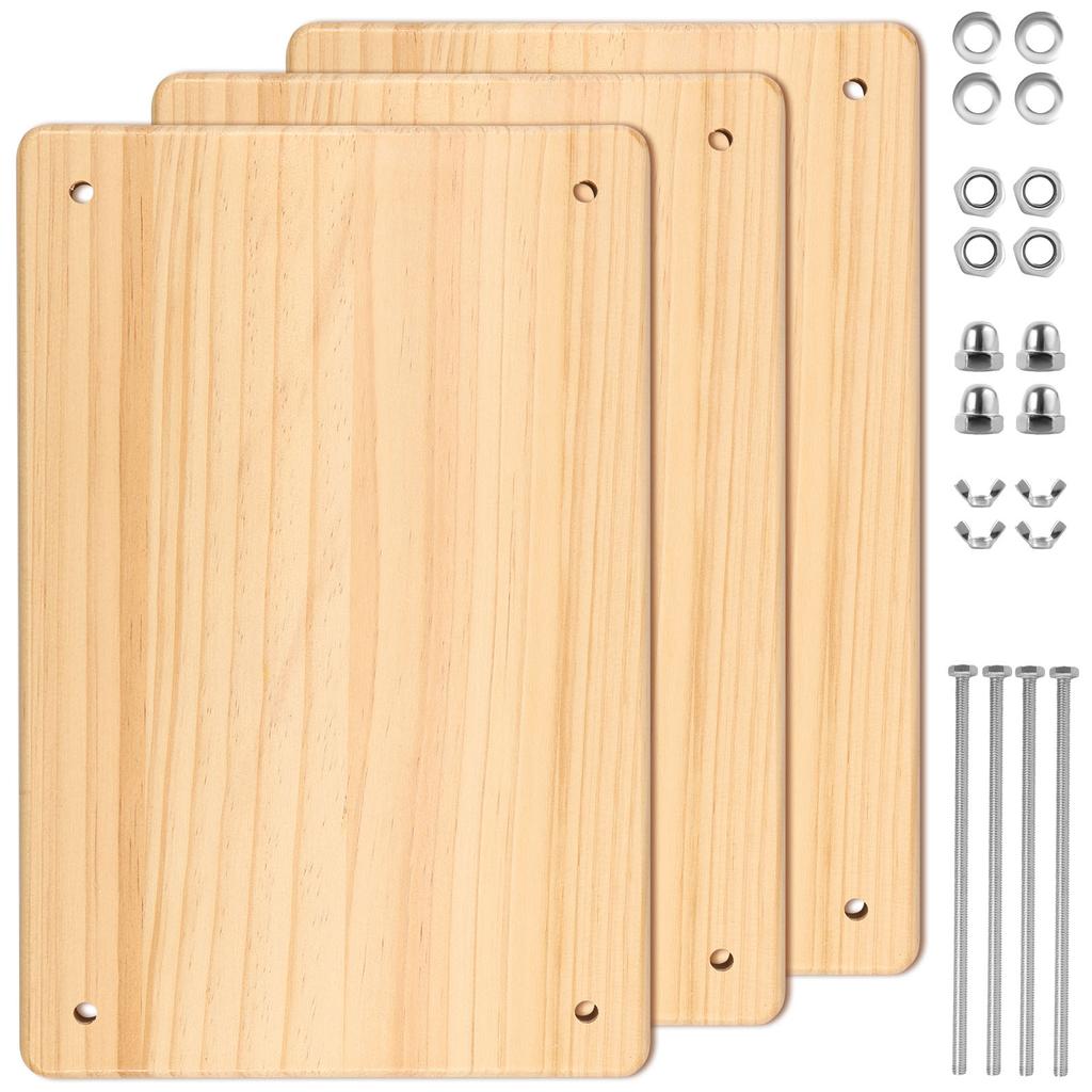 Book Press Bamboo Wood Book Binding Press Portable Paper Press for Bookbinding Practical Book Binding Tools for Craft