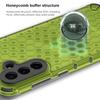Transparente Waben-Stoßfeste Rüstungshülle Für Samsung A57/37/27/17/07 A56/36/26/16/06 A55/35/25/15/05S Silikon+PC Handyhülle