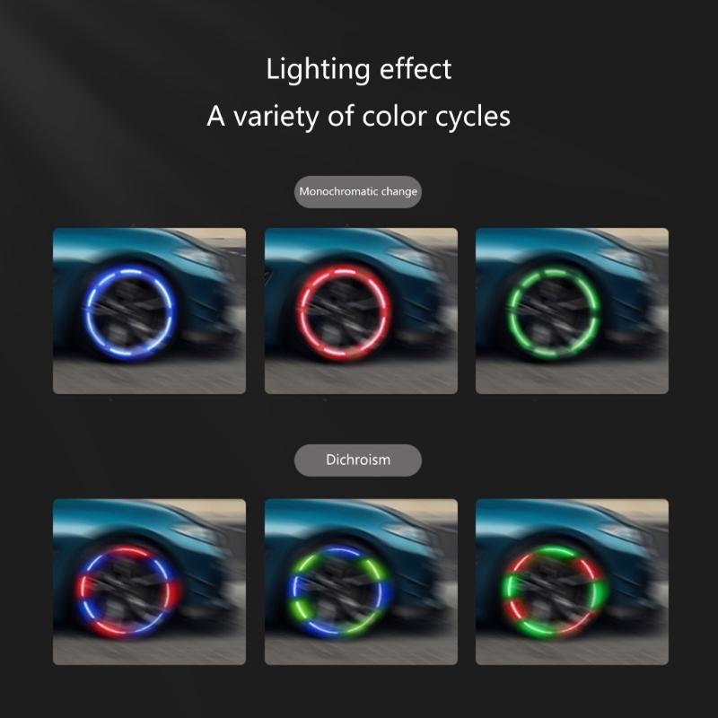 Fashionable LED Car Wheel Lights Multicolor LED Car Wheel Lights for Bike Car