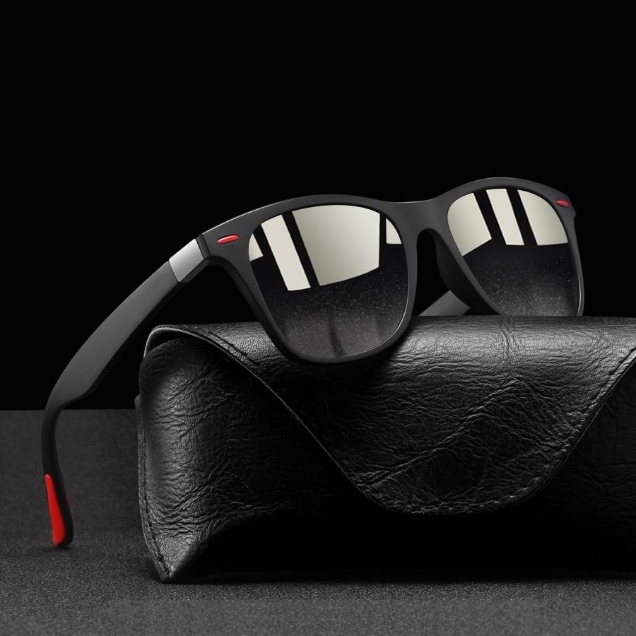 UV400 Fashion Square Sunglasses Men Women Trendy Colorful Lightweight Driving Goggles Outdoor Protection