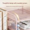 Desktop Metal File Organizer: Office Supplies Storage Rack and Data Archive Solution