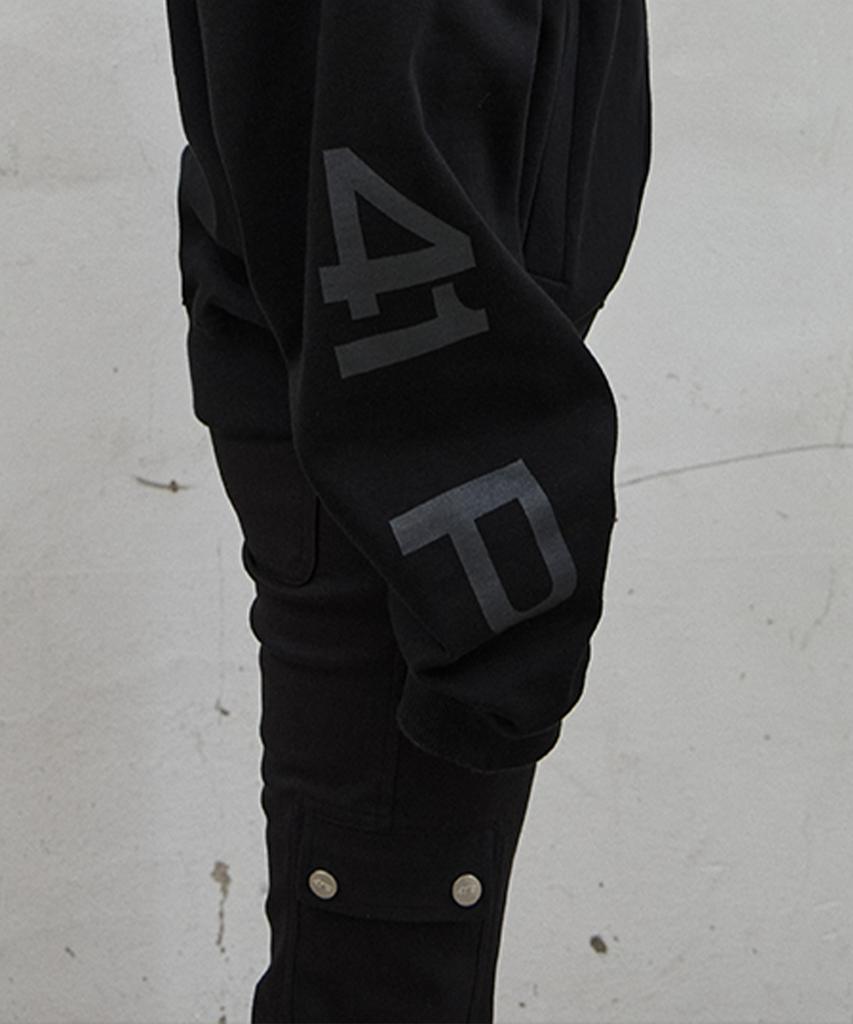 41Pray Midnight Horse Zip-Up Hoodie / Black